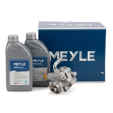 MEYLE Hydraulikpumpe + 2L Hydraulik&ouml;l AUDI A3 8L VW Golf 4 Polo 4 SEAT Leon SKODA 1.9 TDI