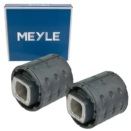 2x MEYLE 3147100022 Achsk&ouml;rperlager BMW 5er E60 E61 E63 E64 Hinterachse vorne 33316770826