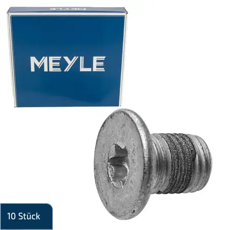 10x MEYLE Schraube Bremsscheibe M8x1 MERCEDES W203 W211 W121 W140 W220 2204210171