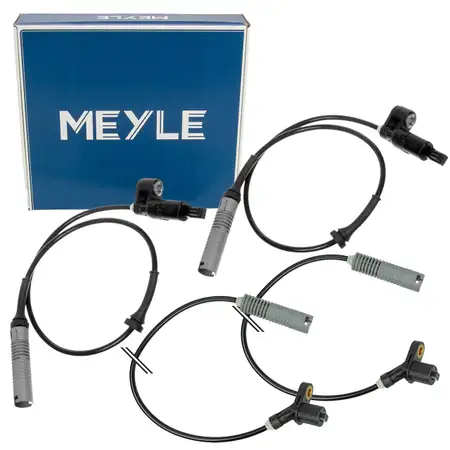 4x MEYLE ABS Sensor Raddrehzahl Drehzahlf&uuml;hler BMW 3er E36 mit ABS vorne + hinten