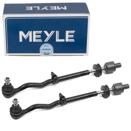 2x MEYLE 3160304301 Spurstange + Spurstangenkopf BMW 3er E30 ohne Lenkungsd&auml;mpfer vorne