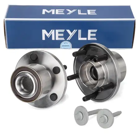 2x MEYLE 7146510005 Radnabe + Radlager FORD Focus 2 MK2 RS Mondeo 4 MK4 bis 09.2014 vorne