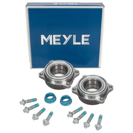 2x MEYLE 0140980049/S Radnabe + Radlager MERCEDES W204 C/A07 R230 R172 hinten 2309810127