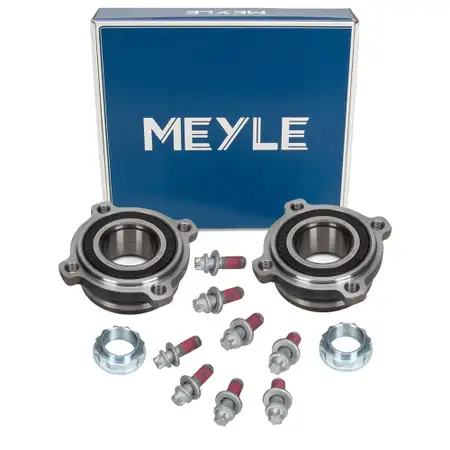 2x MEYLE 3147520001 Radnabe + Radlager BMW 5er E61 6er E63 E64 7er E65-67 X5 E53 hinten