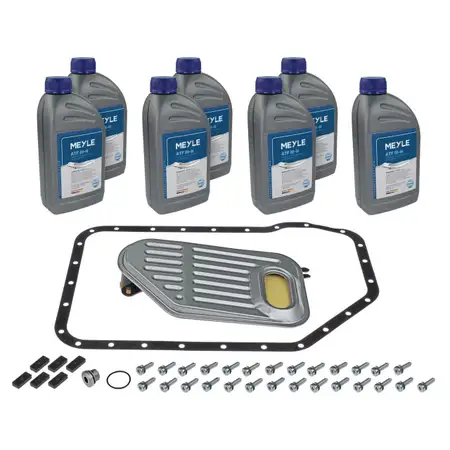 MEYLE 1001350001 Getriebefilter Satz 5HP19 + 7L Getriebe&ouml;l VW Passat B5 A4 B5 B6 A6 C5