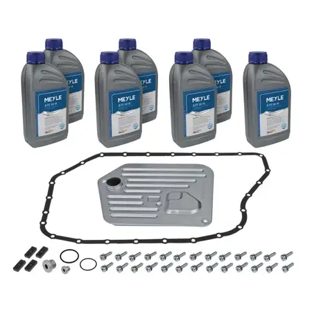 MEYLE 1001350002 Getriebefilter Satz 5HP24 + 7L Getriebe&ouml;l AUDI A6 4.2 S6 RS6 C5 A8 S8 4D