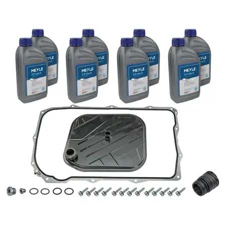 MEYLE 1001350016 Getriebefilter Satz 8HP45 Automatik + 8L Getriebe&ouml;l VW Amarok 2010-2022