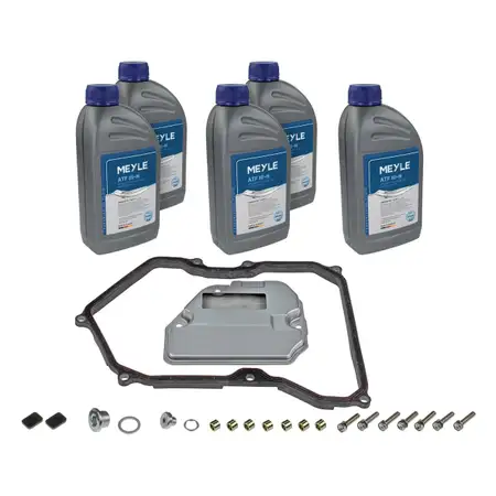 MEYLE 1001350106 Getriebefilter Satz 09K 6-Gang + 5L Getriebe&ouml;l VW Multivan Transporter T5