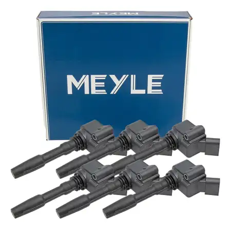 6x MEYLE Z&uuml;ndspule AUDI S4 RS4 B9 S5 RS5 F5 A6 C8 A7 4K A8 4N Q5 FY Q7 Q8 4M 06H905110P