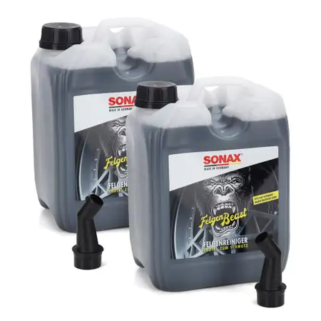 10L 10 Liter SONAX 433500 FelgenBeast s&auml;urefreier Felgenreiniger Felgen Reiniger