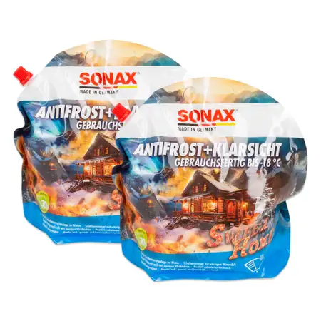 6L SONAX SWEET HOME ANTIFROST &amp; KLARSICHT Scheiben Frostschutz GEBRAUCHSFERTIG bis -18&deg;C