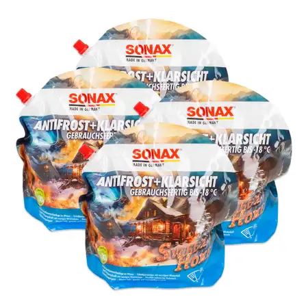 12L SONAX SWEET HOME ANTIFROST &amp; KLARSICHT Scheiben Frostschutz GEBRAUCHSFERTIG bis -18&deg;C