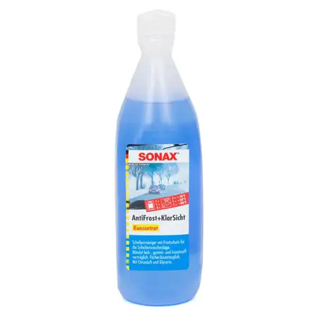 SONAX0332100 ANTIFROST &amp; KLARSICHT Scheiben Frostschutz Konzentrat Citrusduft 250ml