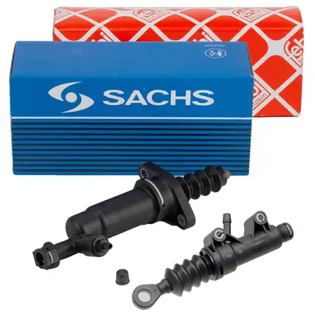 SACHS Nehmerzylinder + FEBI Geberzylinder Kupplung MINI R56 R55 Cooper S / D bis 11.2007