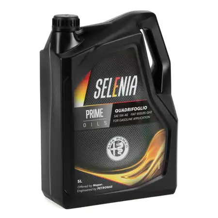 5L 5 Liter PETRONAS SELENIA QUADRIFOGLIO 5W-40 ALFA ROMEO Motor&ouml;l Fiat 9.55535-GH2