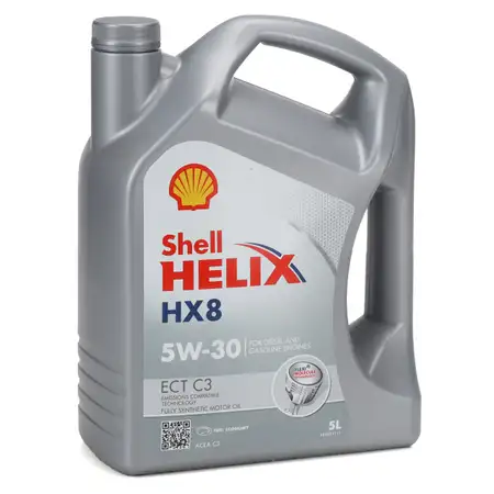 5L 5 Liter SHELL HELIX HX8 5W30 ECT C3 Motor&ouml;l &Ouml;l BMW LL-04 MB 229.31/51 VW 504/507.00