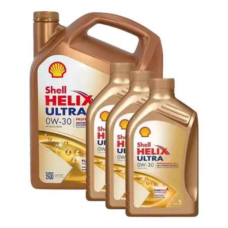 8L 8 Liter SHELL Motor&ouml;l &Ouml;l HELIX ULTRA Professional AV-L 0W30 VW 504.00/507.00