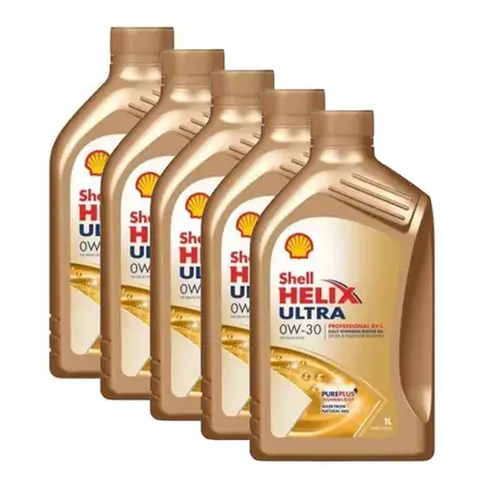 5L 5 Liter SHELL Motor&ouml;l &Ouml;l HELIX ULTRA Professional AV-L 0W30 VW 504.00/507.00