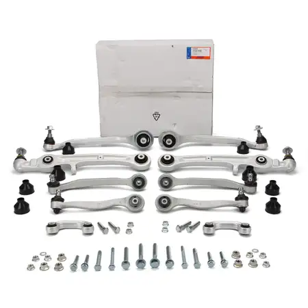 SPIDAN 46500 PLUS KIT Reparatursatz Querlenker AUDI A6 (4F C6) Vorderachse 10-tlg