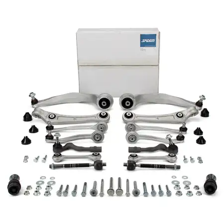 SPIDAN 59291 PLUS KIT Reparatursatz Querlenker AUDI Q5 SQ5 (8RB) Vorderachse 16-teilig