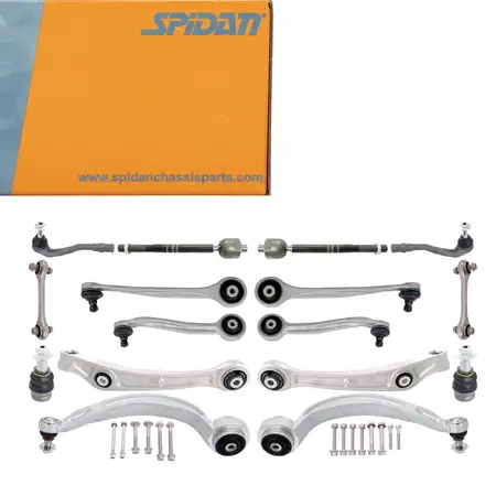 SPIDAN 60503 PLUS KIT Reparatursatz Querlenker AUDI A6 (C7) A7 (4G) vorne 16-tlg