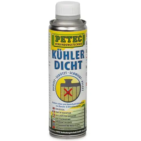 PETEC 80250 K&uuml;hlerdicht K&uuml;hlerdichtstoff K&uuml;hlerdichtmittel 250ml GR&Uuml;N