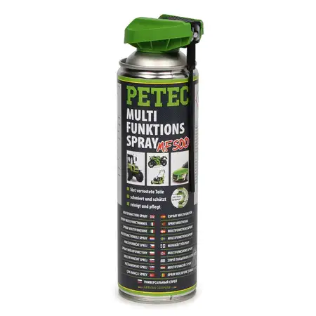 PETEC 71250 Multifunktionsspray Universalspray Multifunktions&ouml;l Pflege 500ml