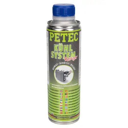 PETEC 80450 K&uuml;hlsystemreiniger K&uuml;hlerreiniger Motork&uuml;hlung K&uuml;hler Reiniger Pflege 250ml