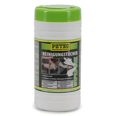 PETEC 82120 Reinigungst&uuml;cher Allzweckt&uuml;cher Mehrzweckt&uuml;cher Universal 120 St&uuml;ck