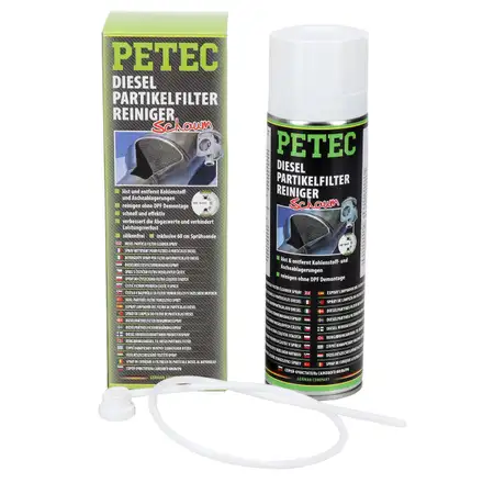 PETEC 72550 Dieselpartikelfilterreiniger Ru&szlig;partikelfilter Reiniger Spray 400ml