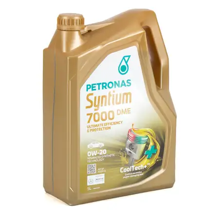 5L 5 Liter PETRONAS Syntium 7000 DME 0W-20 Motor&ouml;l &Ouml;l API SP ACEA C6 MB 229.71/72