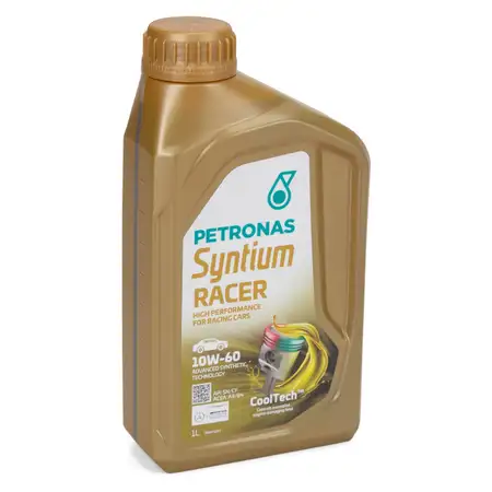 1L 1 Liter PETRONAS Syntium RACER 10W-60 Motor&ouml;l API SN/CF ACEA A3/B4 FCA 9.55535-H3