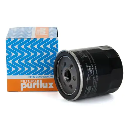 PURFLUX LS992 &Ouml;lfilter VW Polo 5 A1 8X Ibiza 4 Fabia 3 Rapid 1.4 TDI 03L115561A