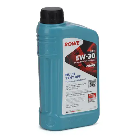 1L 1 Liter ROWE MULTI SYNT DPF 5W30 Motor&ouml;l &Ouml;l BMW LL-04 MB 229.31/51/52 VW 504/507.00