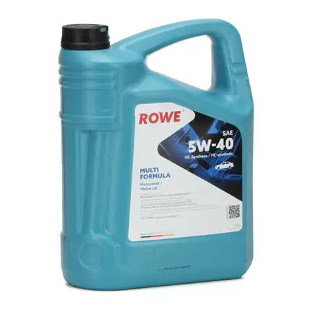 5L 5 Liter ROWE MULTI FORMULA 5W-40 5W40 Motor&ouml;l &Ouml;l MB 229.31/51 VW 505.00/505.01