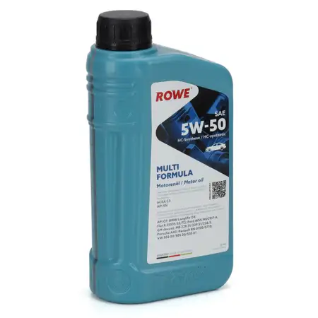 1L 1 Liter ROWE MULTI FORMULA 5W-50 Motor&ouml;l &Ouml;l ACEA C3 API SN BMW LL-04 VW 502/505.00