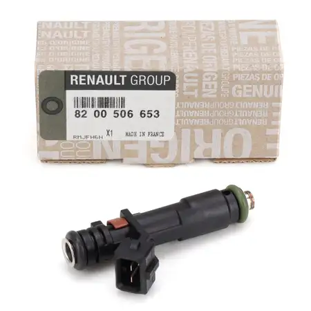 ORIGINAL Renault Einspritzventil Einspritzd&uuml;se Twingo 2 1.2 58 PS 2007-2014 8200506653