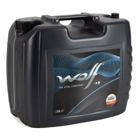 20L 20 Liter WOLF OFFICIALTECH 0W20 LL FE Motor&ouml;l &Ouml;l VW 508/509.00 FORD WSS-M2C956-A1