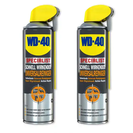 WD-40 SPECIALIST 49392 Universalreiniger L&ouml;sungsmittelreiniger 2x 500ml