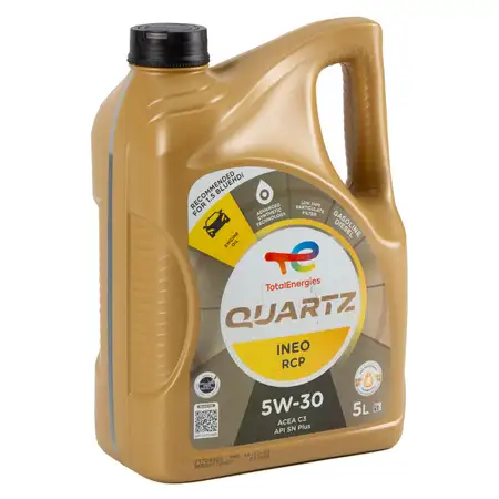 5L 5 Liter TOTAL QUARTZ INEA RCP 5W-30 Motor&ouml;l Stellantis FPW9.55535/03 PSA B71 2290