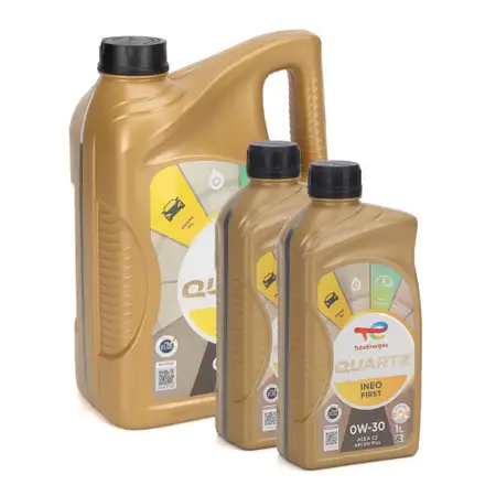 7L 7 Liter TOTAL QUARTZ INEO FIRST 0W-30 Motor&ouml;l &Ouml;l ACEA C2 PSA B71 2312/2302