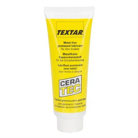 TEXTAR 81000401 CERA TEC Dauerschmierstoff Schmierstoff f&uuml;r Scheibenbremse Metallfrei 75ml