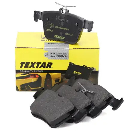 TEXTAR 2500901 Bremsbel&auml;ge AUDI S3 8V TT CUPRA Ateca VW Golf 7 GTI / R Passat B8 hinten