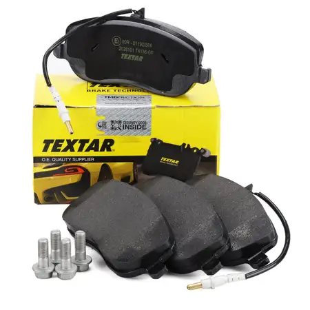 TEXTAR Bremsbel&auml;ge + Wako CITROEN C8 Jumpy FIAT Scudo PEUGEOT 807 Expert vorne