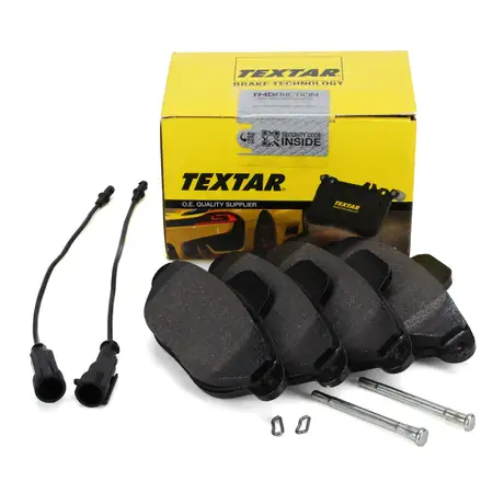 TEXTAR 2143609 Bremsbel&auml;ge + Sensor FIAT 500 (312_) 1.2 FORD KA (RU8) 1.2 vorne