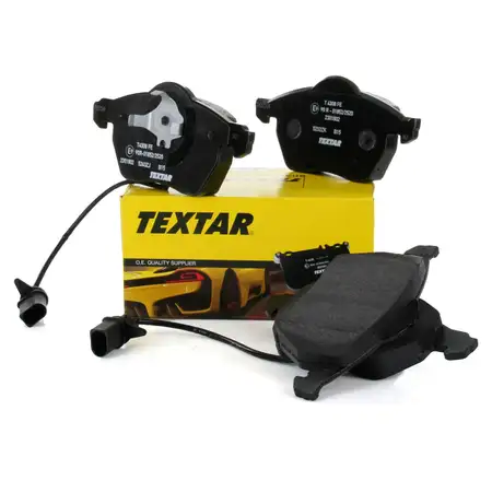 TEXTAR 2301802 Bremsbel&auml;ge + Sensor VW Passat B5 AUDI A4 B5 B6 B7 A6 C5 C6 vorne