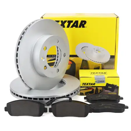 TEXTAR Bremsscheiben + Bel&auml;ge + Sensor NISSAN Interstar Movano B RENAULT Master 3 vorne