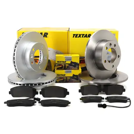 TEXTAR Bremsscheiben + Bel&auml;ge NISSAN Interstar OPEL Movano B RENAULT Master 3 vorne hinten