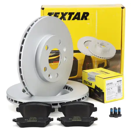 TEXTAR Bremsen Set Bremsscheiben + Bremsbel&auml;ge DACIA Duster (HS_) (HM_) ohne ESP vorne