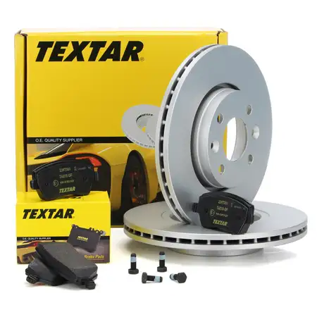 TEXTAR Bremsscheiben + Bremsbel&auml;ge RENAULT Clio 4 Kangoo MERCEDES Citan vorne